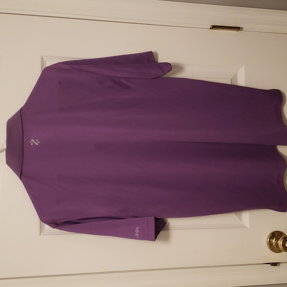 Purple Izod Golf Polo - Picture 3 of 6